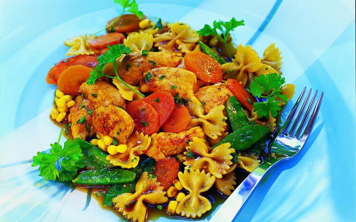 Uitgelezene Zomerse wok – kippenborstfilet met groenten en pasta | bofrost* ZO-06