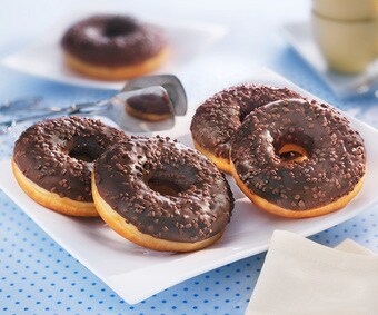 Donuts met chocolade (Artikelnummer 00919)