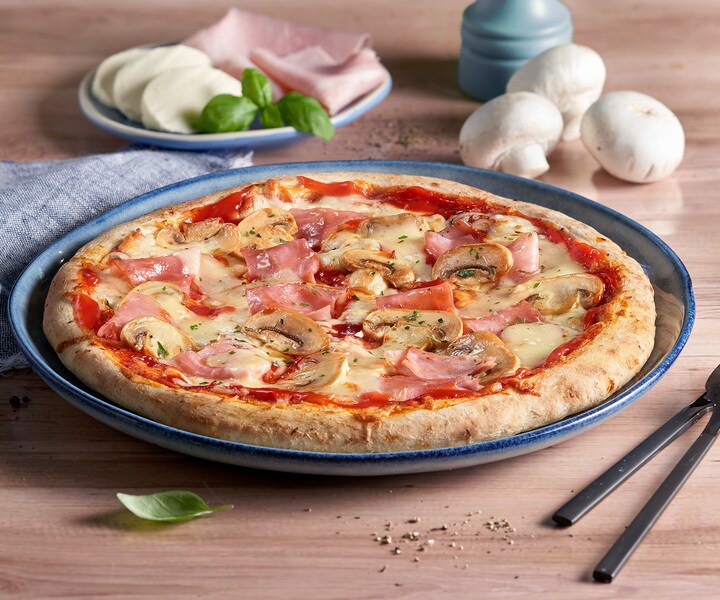 Pizza Prosciutto e Funghi (Numéro d’article 01791)