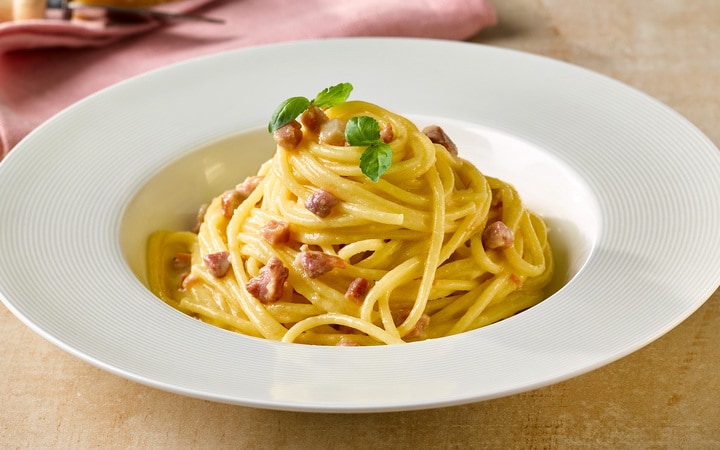 Spaghetti carbonara (Numéro d’article 03776)