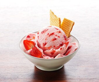 Crème glacée à la fraise (Numéro d’article 11079)