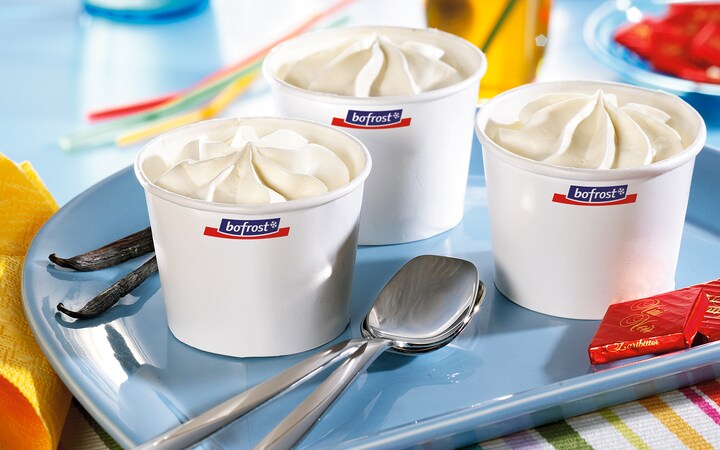 Petits pots glacés vanille (Numéro d’article 12061)