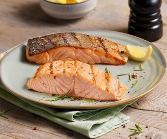 BIO - Filets de saumon avec peau, nature (Numéro d’article 12071)