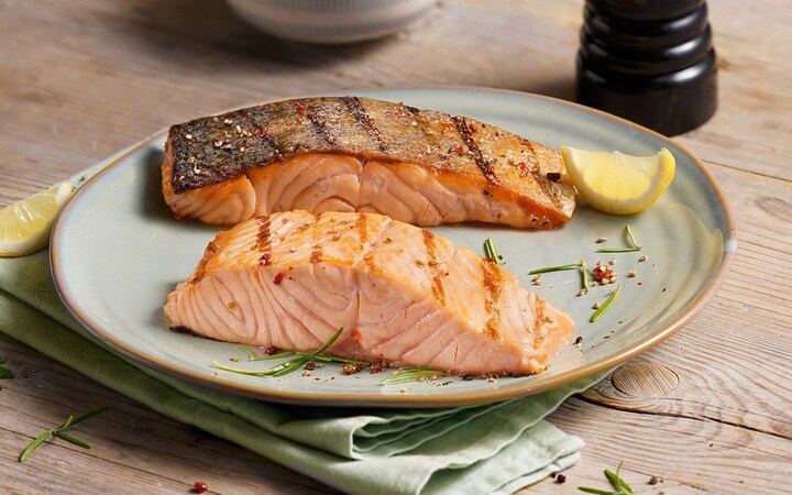 BIO - Filets de saumon avec peau, nature (Numéro d’article 12071)