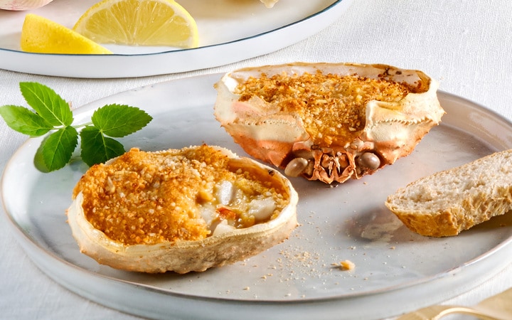 Coquilles de crabes farcies (Numéro d’article 12553)