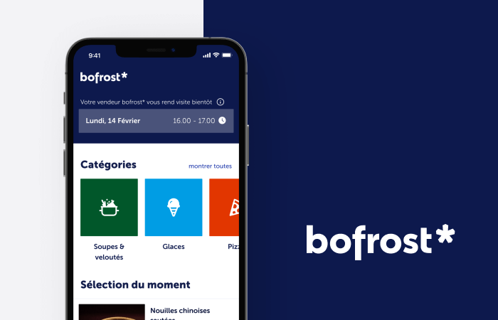 Comment procéder pour utiliser l'application bofrost*