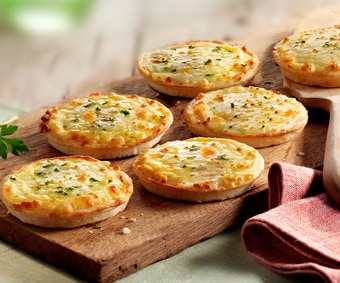 Pizzettis au fromage (Numéro d’article 00338)